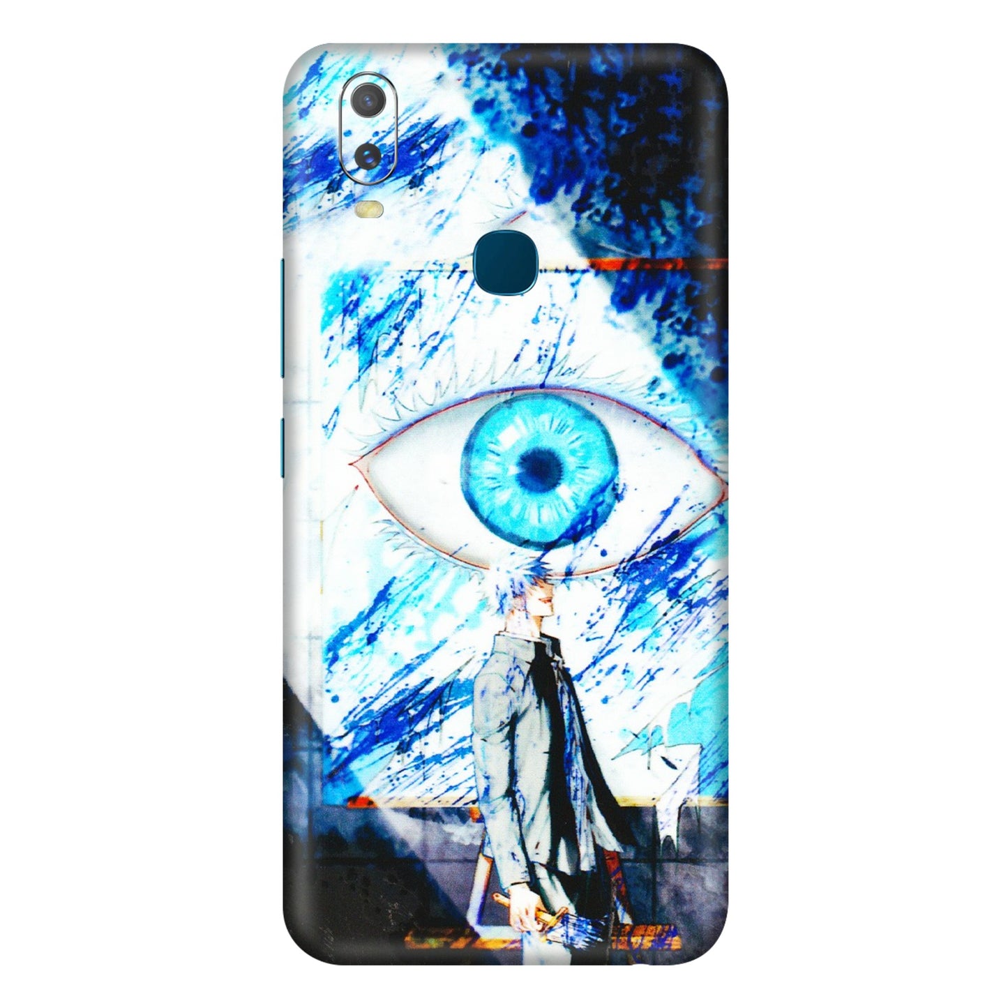 VIVO Y Series Phone Skins (All Models) - Gojo Satoru evil eye - 3D Embossed Finish (L-239) Vivo Y11