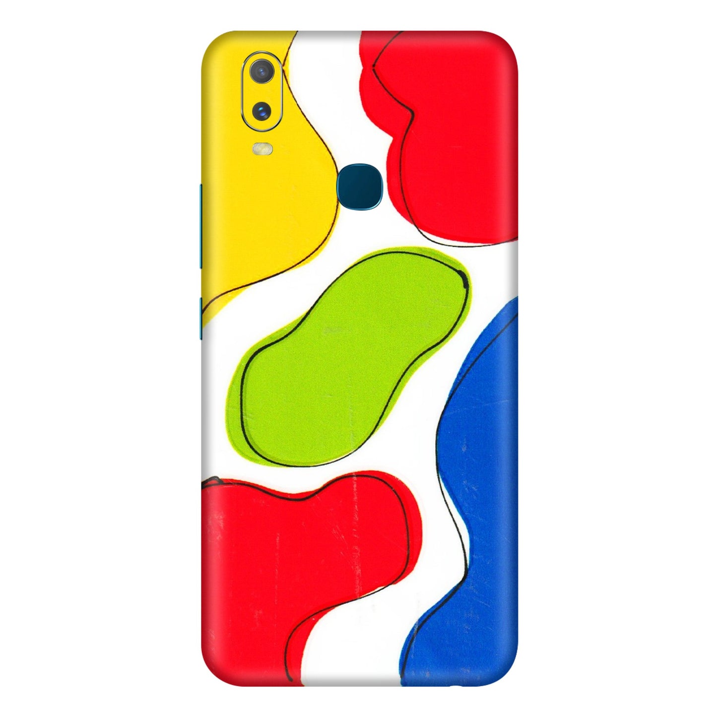 VIVO Y Series Phone Skins (All Models) - RGB Colour Paint - 3D Embossed Finish (L-284) Vivo Y11