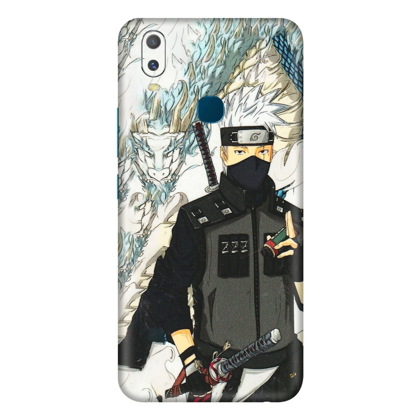 VIVO Y Series Phone Skins (All Models) - Kakashi Hatake Naruto Anime - 3D Embossed Finish (L-46) Vivo Y11