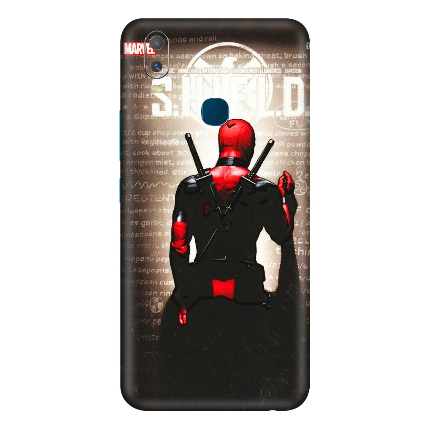 VIVO Y Series Phone Skins (All Models) - Deadpool - 3D Embossed Finish (L-56) Vivo Y11