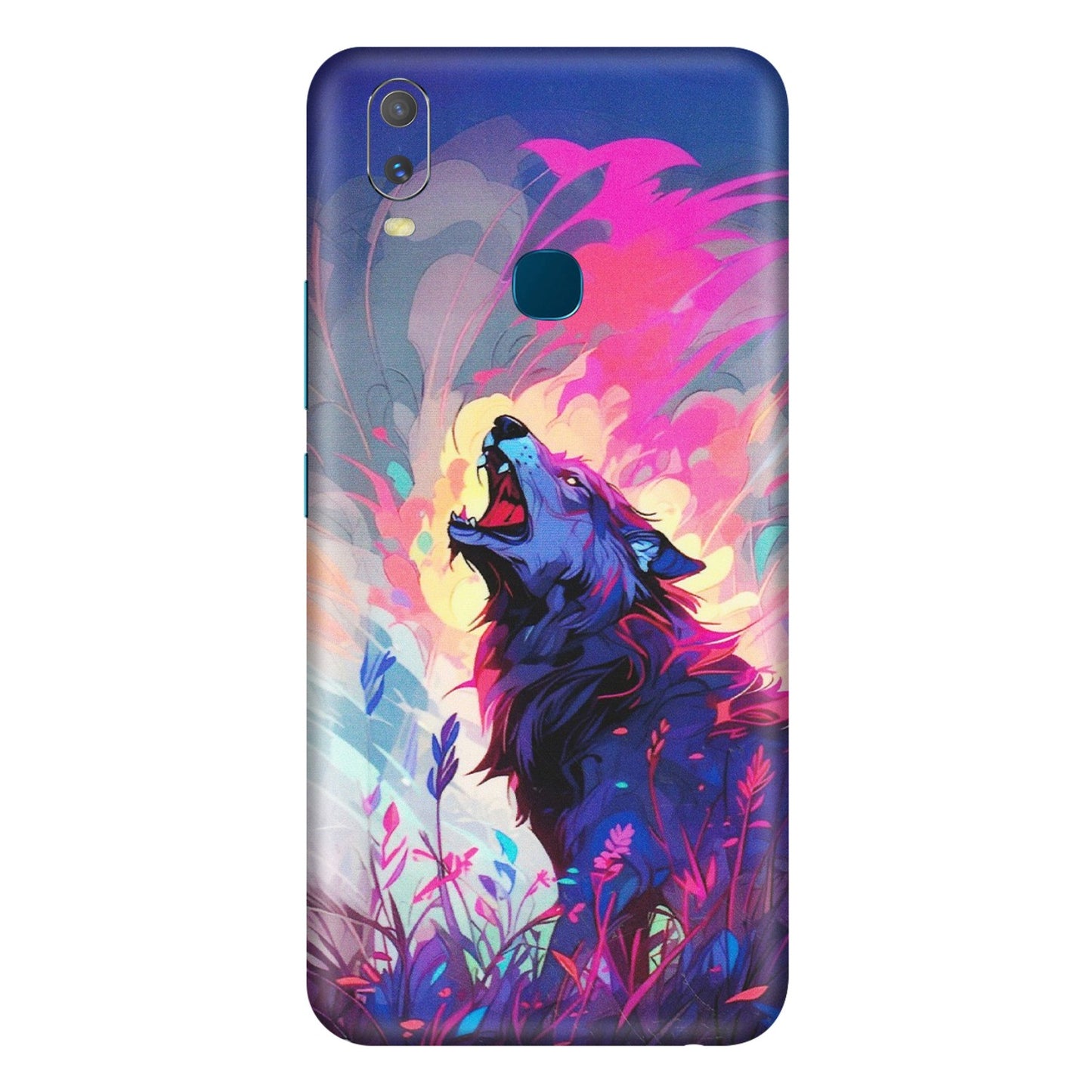 VIVO Y Series Phone Skins (All Models) - New Wild Wolf Abstract - Matte Finish (M-125) Vivo Y11