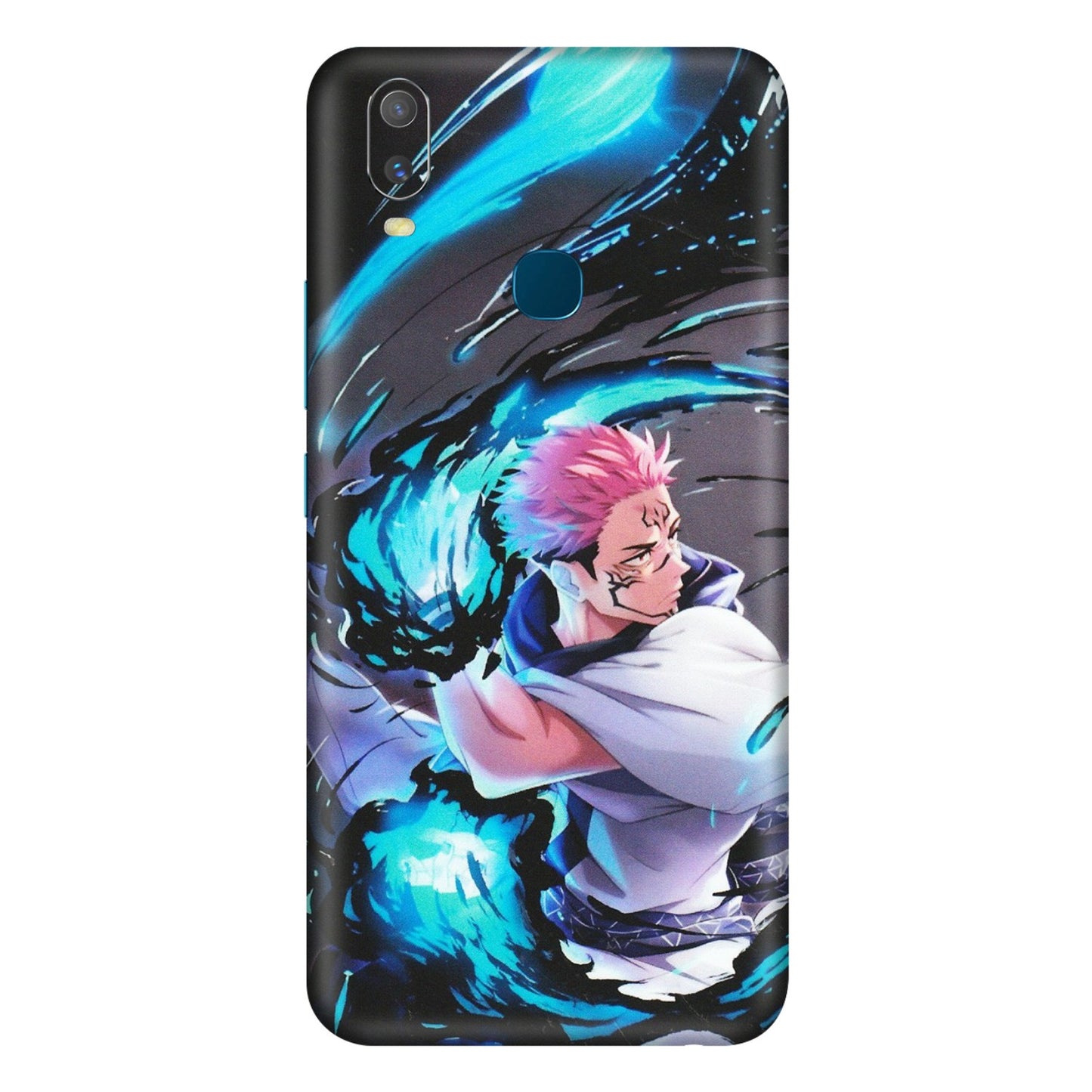 VIVO Y Series Phone Skins (All Models) - New Jujutsu Kaisen Grey Blue Anime - Matte Finish (M-127) Vivo Y11