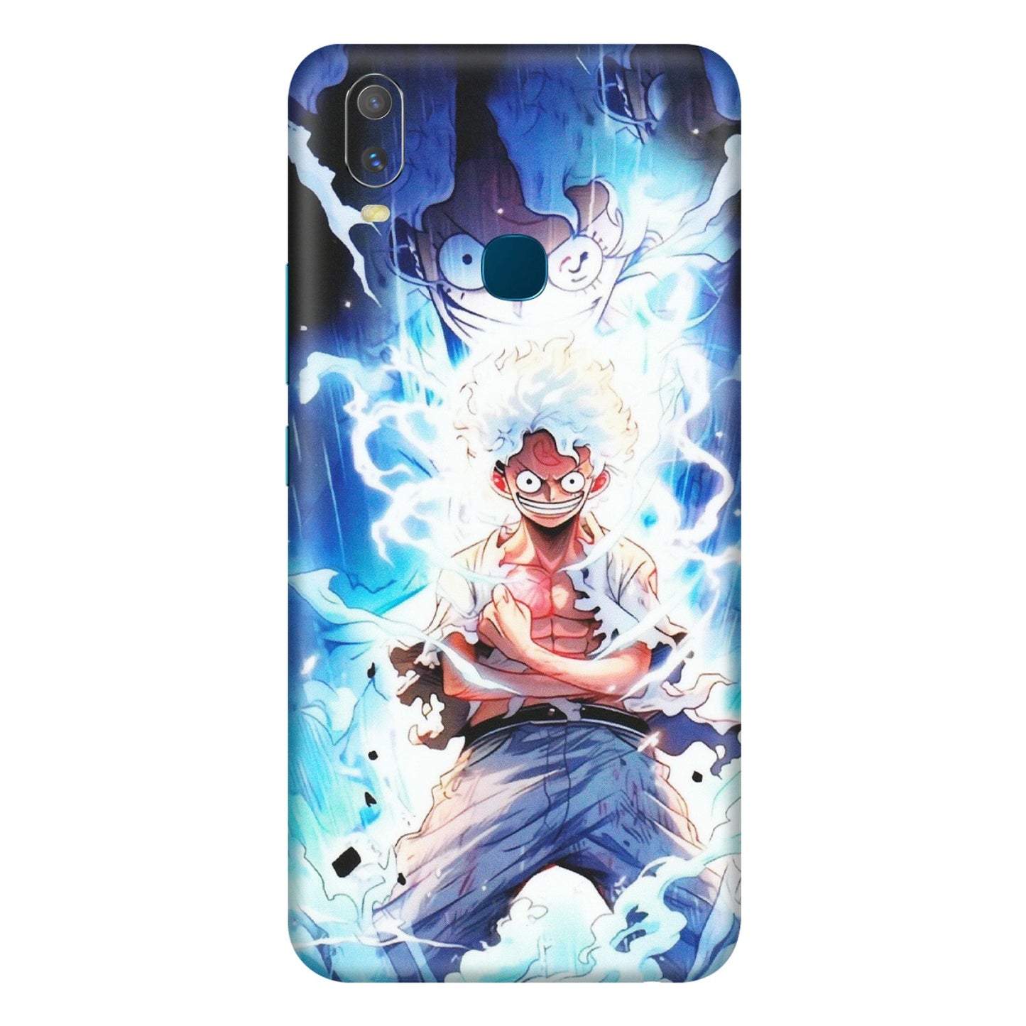 VIVO Y Series Phone Skins (All Models) - Blue Thunder Luffy Anime - Matte Finish (M-132) Vivo Y11