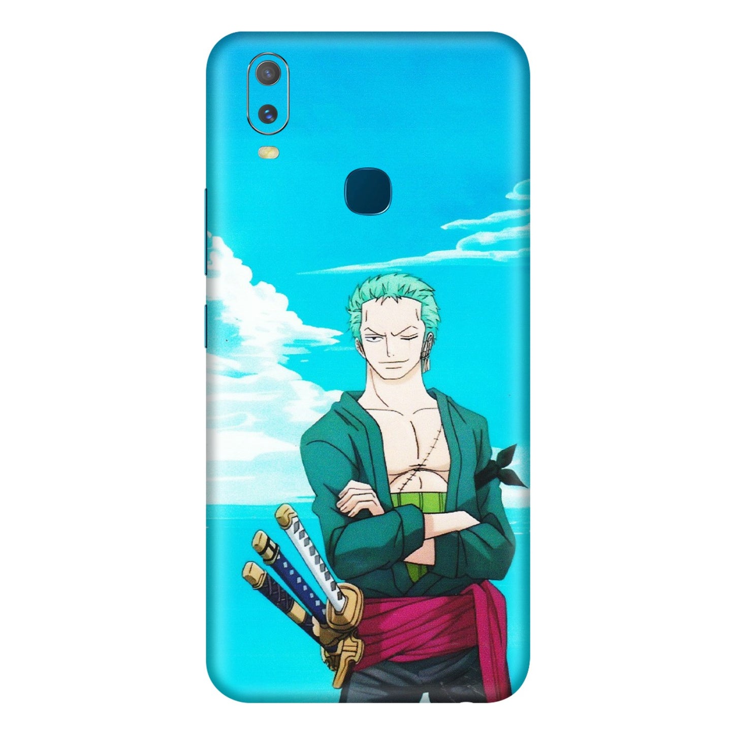 VIVO Y Series Phone Skins (All Models) - Cool Swordman Zoro Anime - Matte Finish (M-143) Vivo Y11