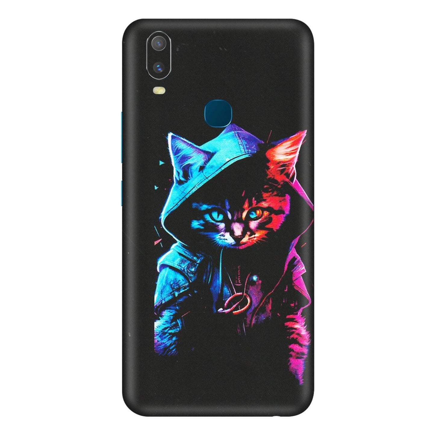 VIVO Y Series Phone Skins (All Models) - Cyberpunk Cat - Matte Finish (M-45) Vivo Y11