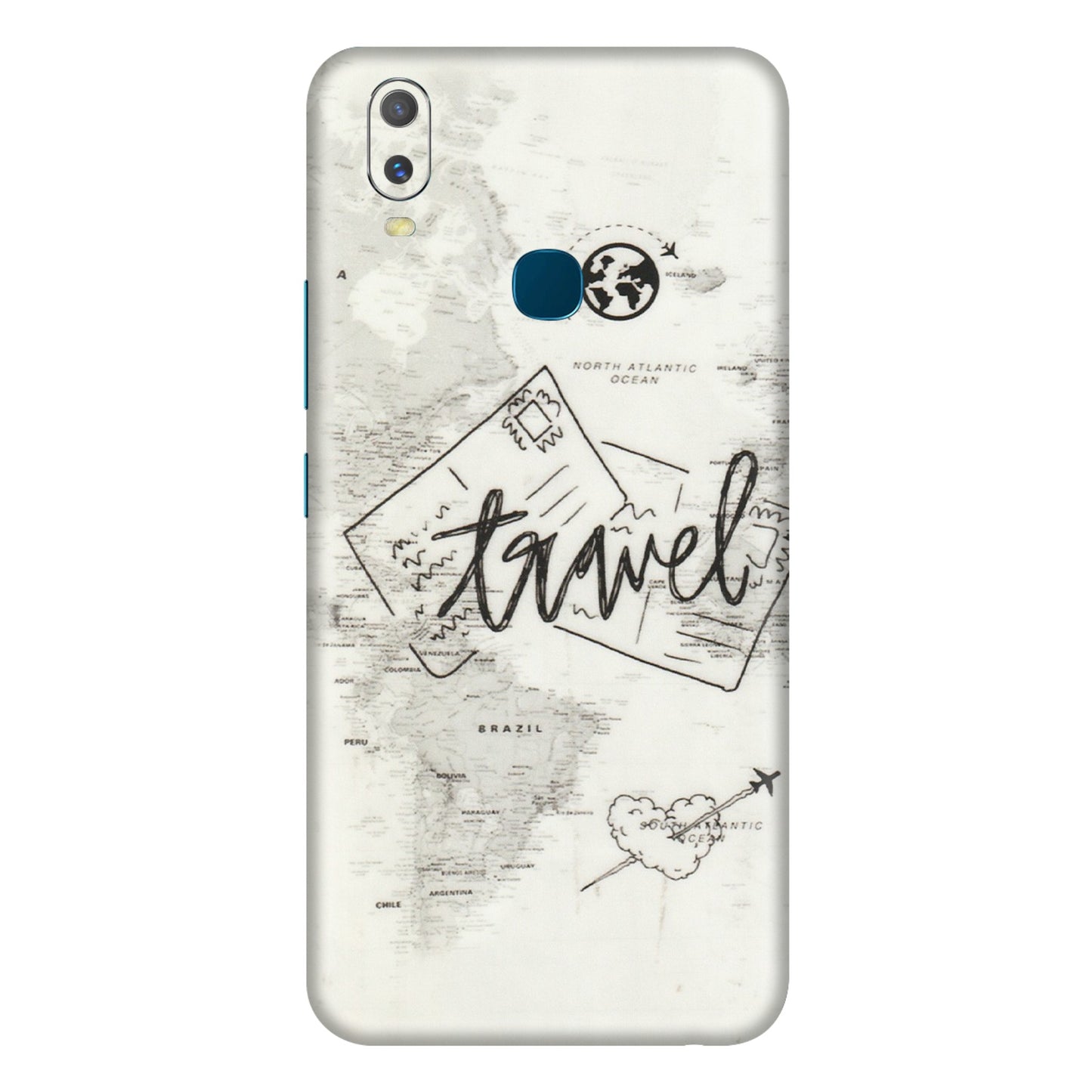 VIVO Y Series Phone Skins (All Models) - Travel Ticket - Transparent Finish (T-06) Vivo Y11
