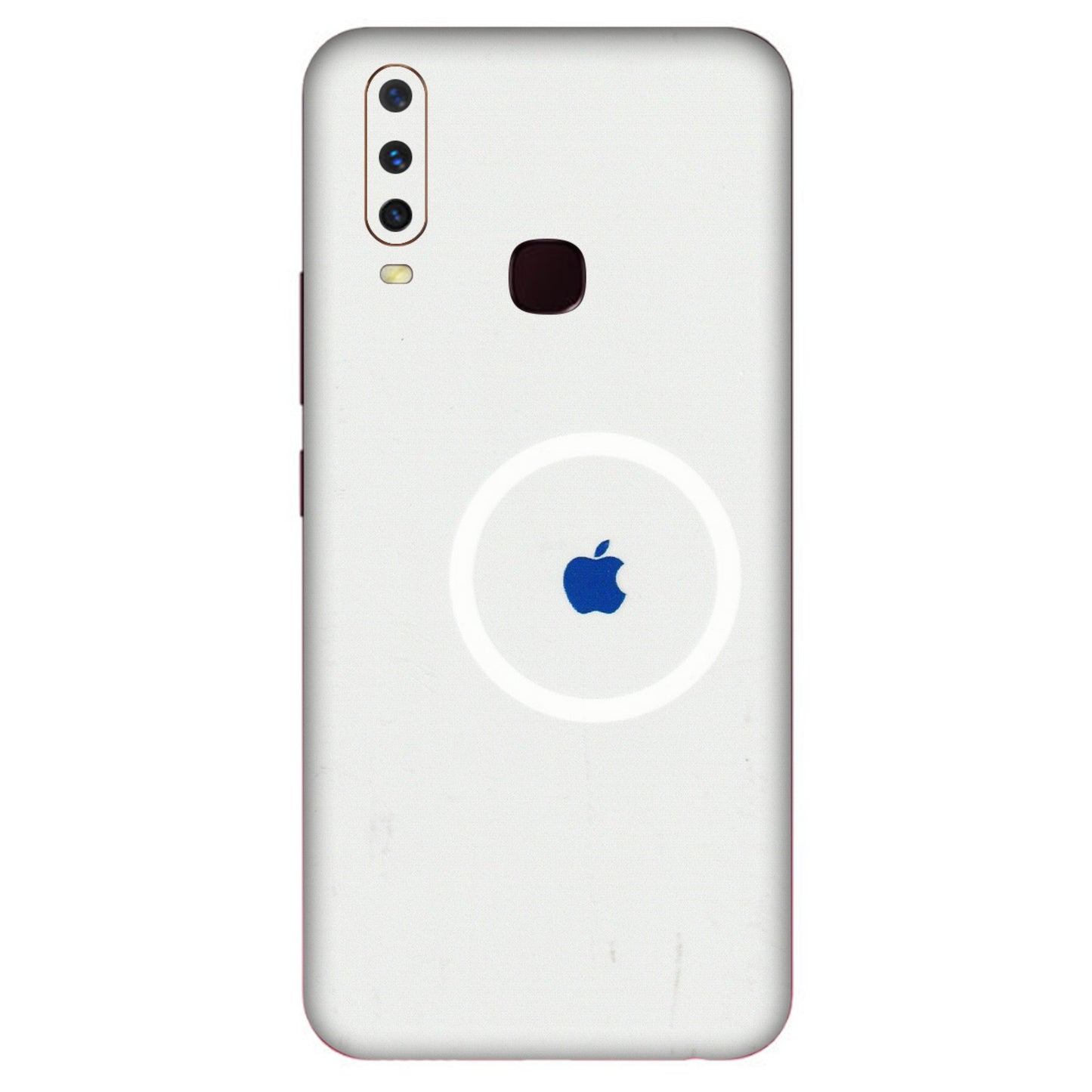 VIVO Y Series Phone Skins (All Models) - iPhone Magsafe Logo - 3D Embossed Finish (L-320) Vivo Y12