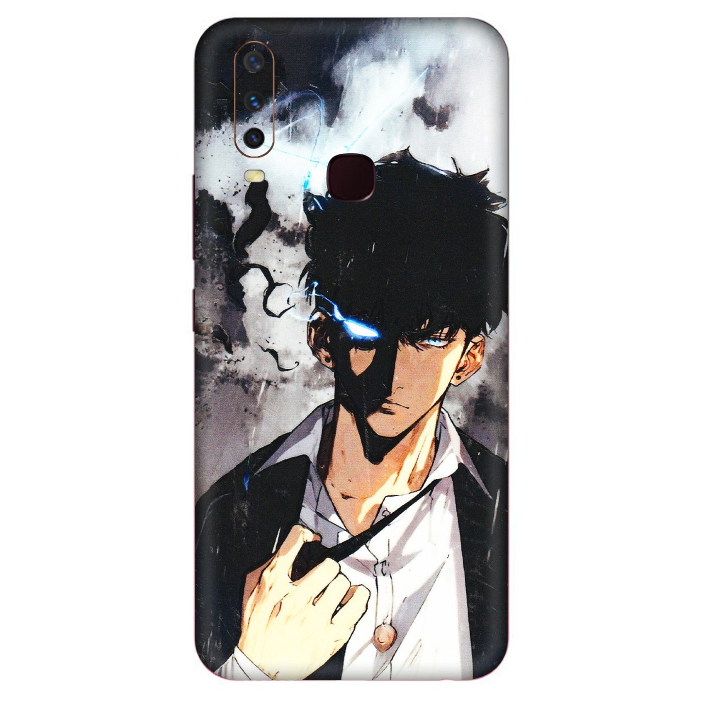VIVO Y Series Phone Skins (All Models) - Sung Jinwoo Manhwa Anime - 3D Embossed Finish (L-328) Vivo Y12