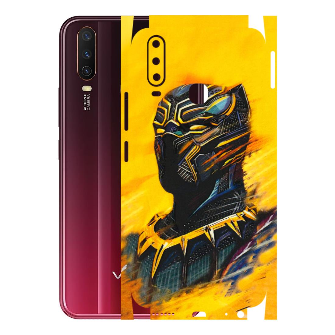 VIVO Y Series Phone Skins (All Models) - Yellow Panther - 3D Embossed Finish (L-54) Vivo Y12