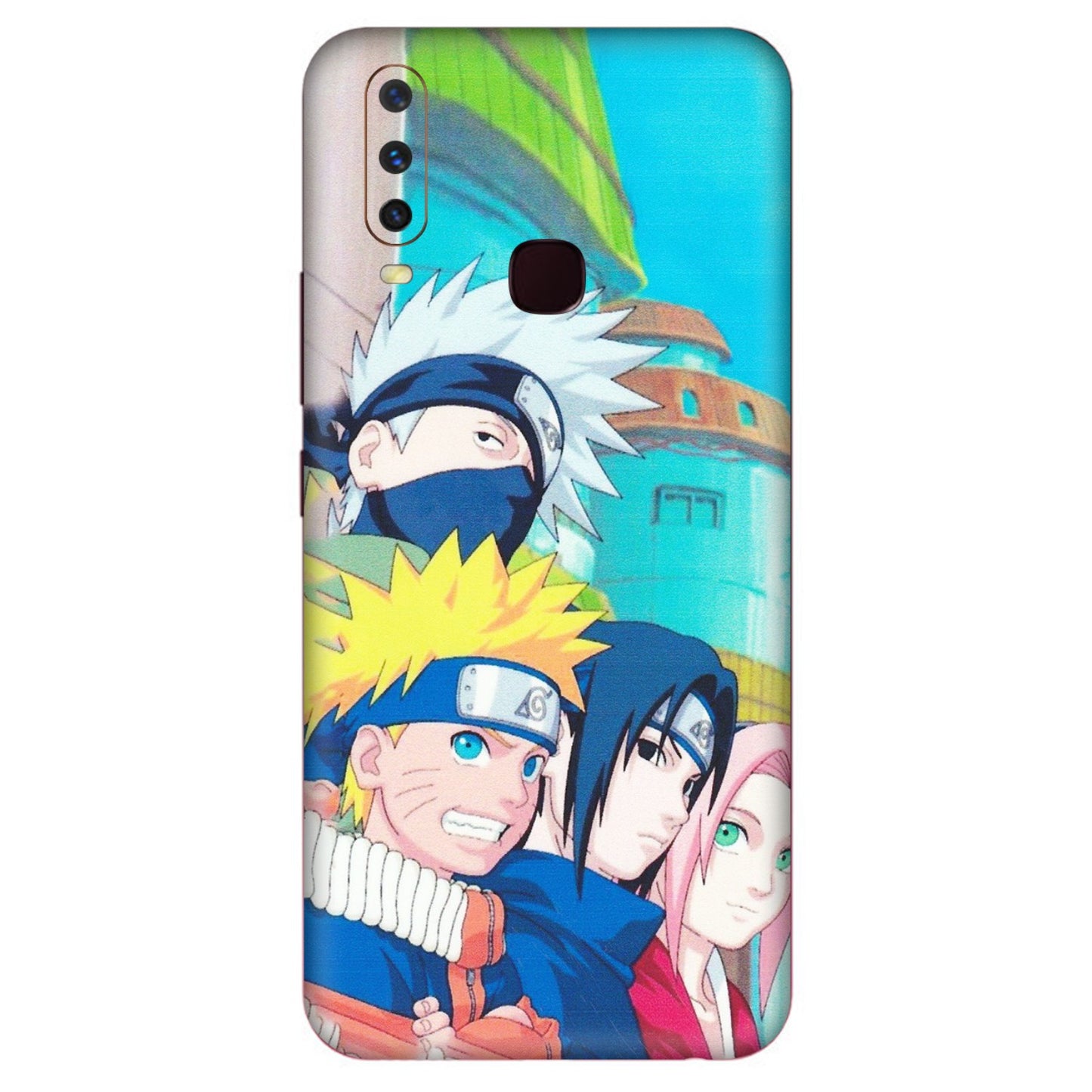 VIVO Y Series Phone Skins (All Models) - Team Minato And Kakashi - Matte Finish (M-101) Vivo Y12