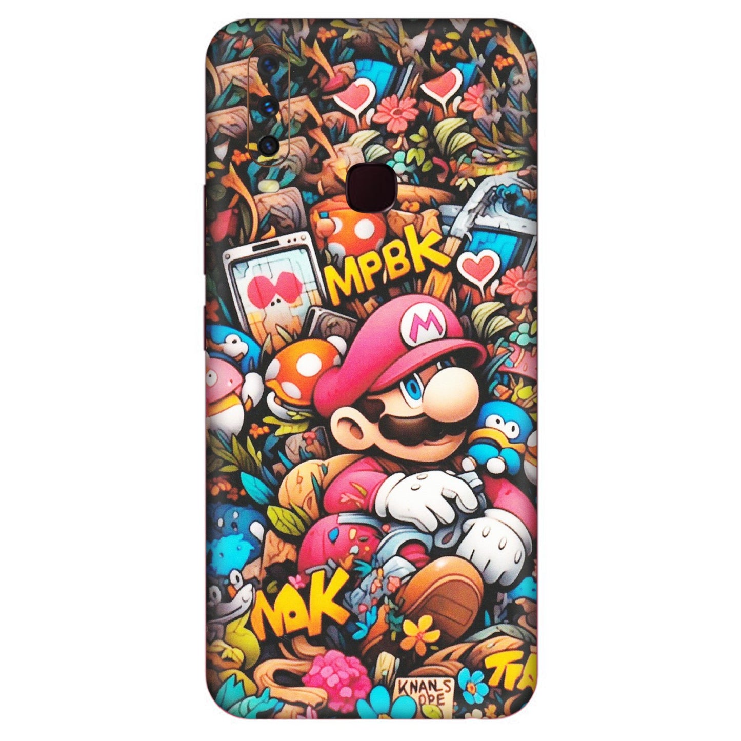 VIVO Y Series Phone Skins (All Models) - Super Mario Bros Artistic - Matte Finish (M-173) Vivo Y12