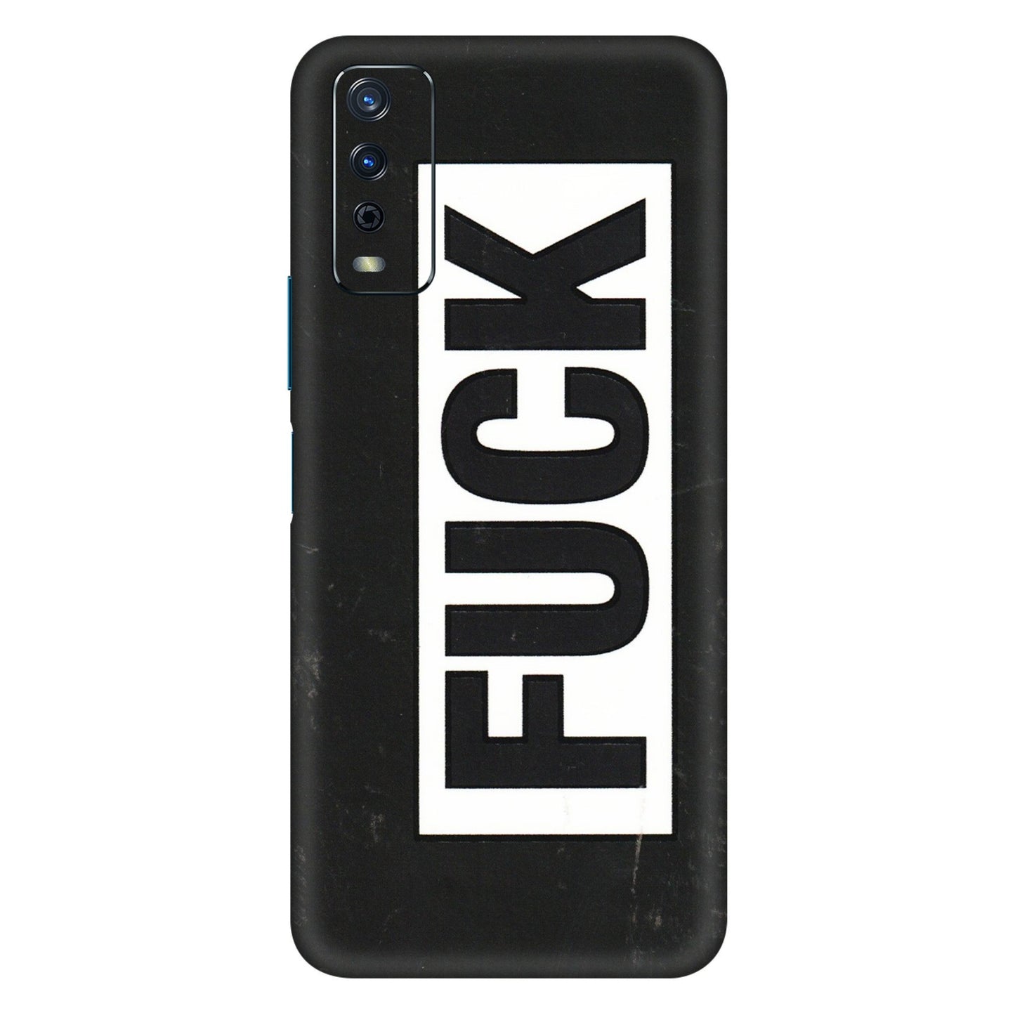 VIVO Y Series Phone Skins (All Models) - The F Word - 3D Embossed Finish (L-255) Vivo Y12s