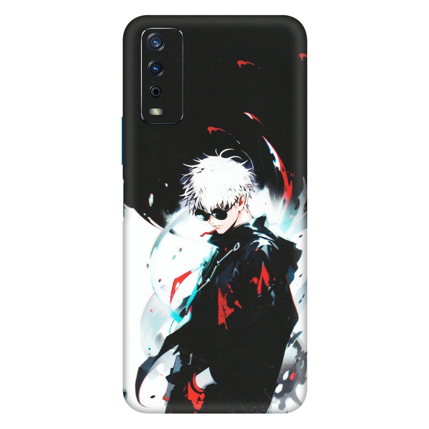 VIVO Y Series Phone Skins (All Models) - Gojo Powerful Charater Kaisen Anime - Matte Finish (M-144) Vivo Y12s