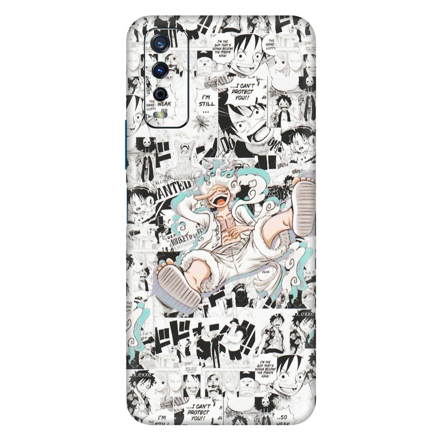 VIVO Y Series Phone Skins (All Models) - One Piece Comic - Matte Finish (M-168) Vivo Y12s