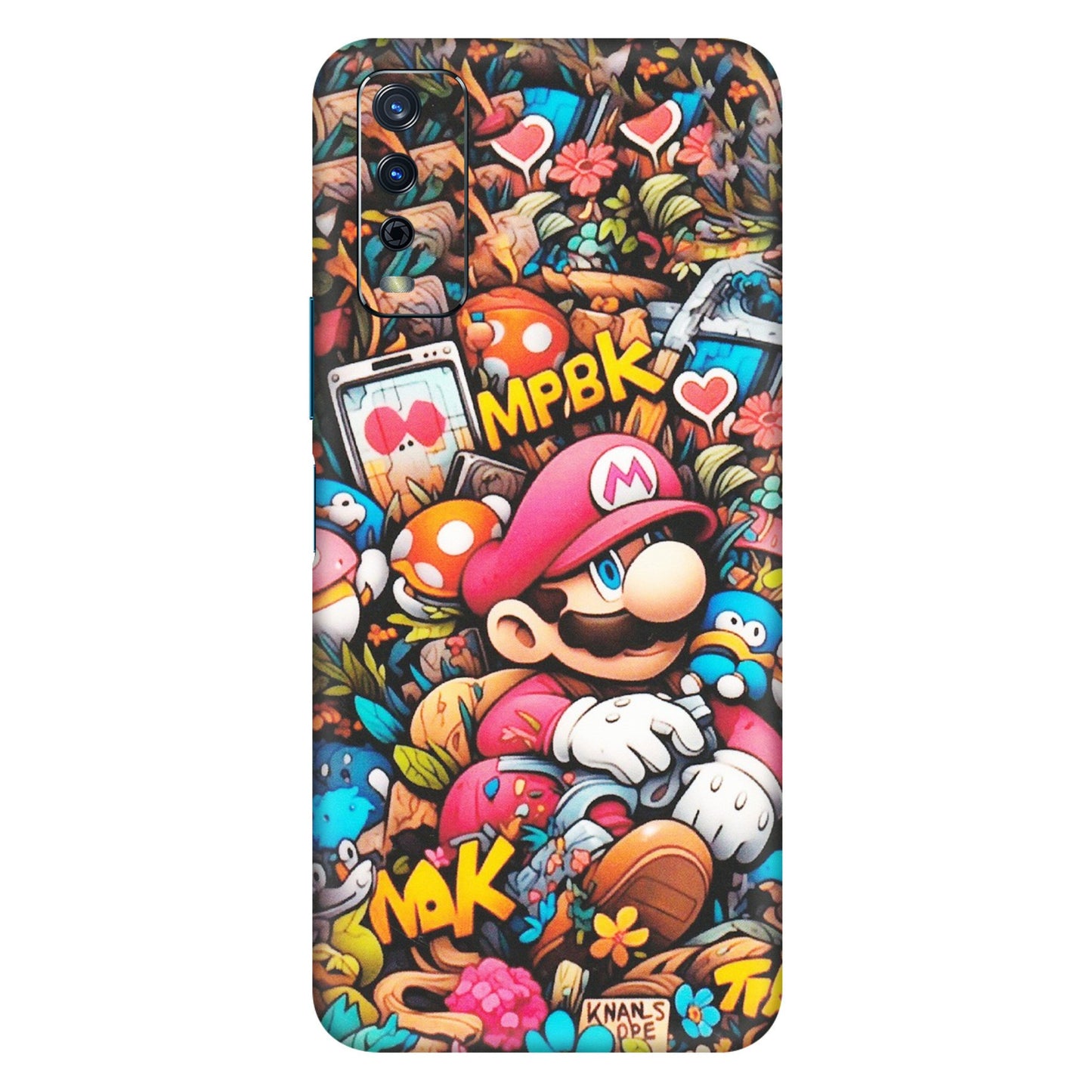 VIVO Y Series Phone Skins (All Models) - Super Mario Bros Artistic - Matte Finish (M-173) Vivo Y12s