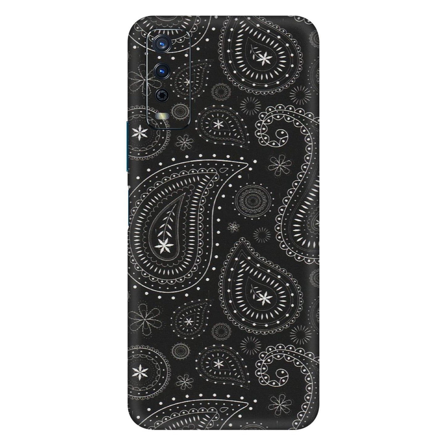 VIVO Y Series Phone Skins (All Models) - Black Sober Kerry - Matte Finish (M-37) Vivo Y12s