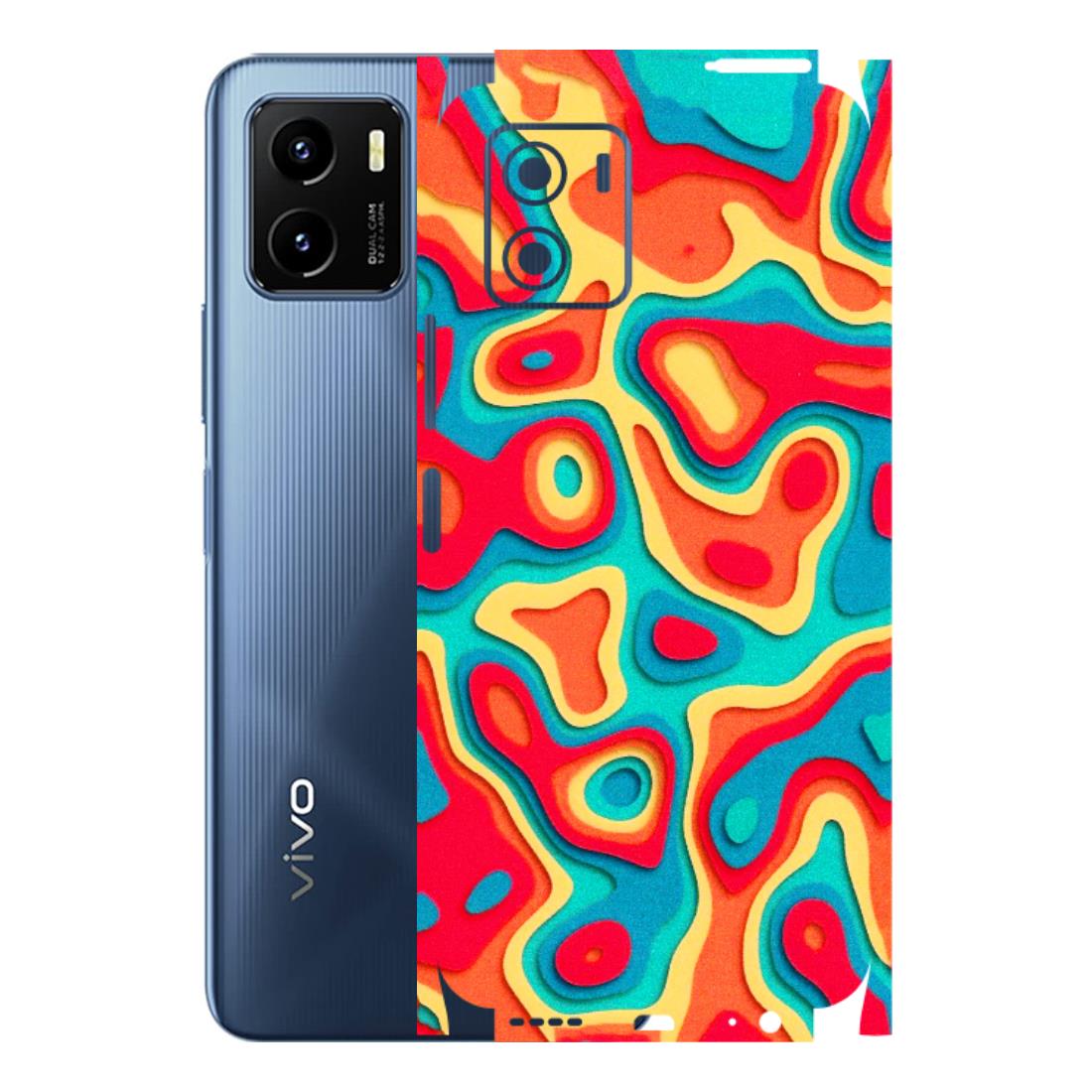 VIVO Y Series Phone Skins (All Models) - Abstract Swirl - 3D Embossed Finish (L-150) Vivo Y15C