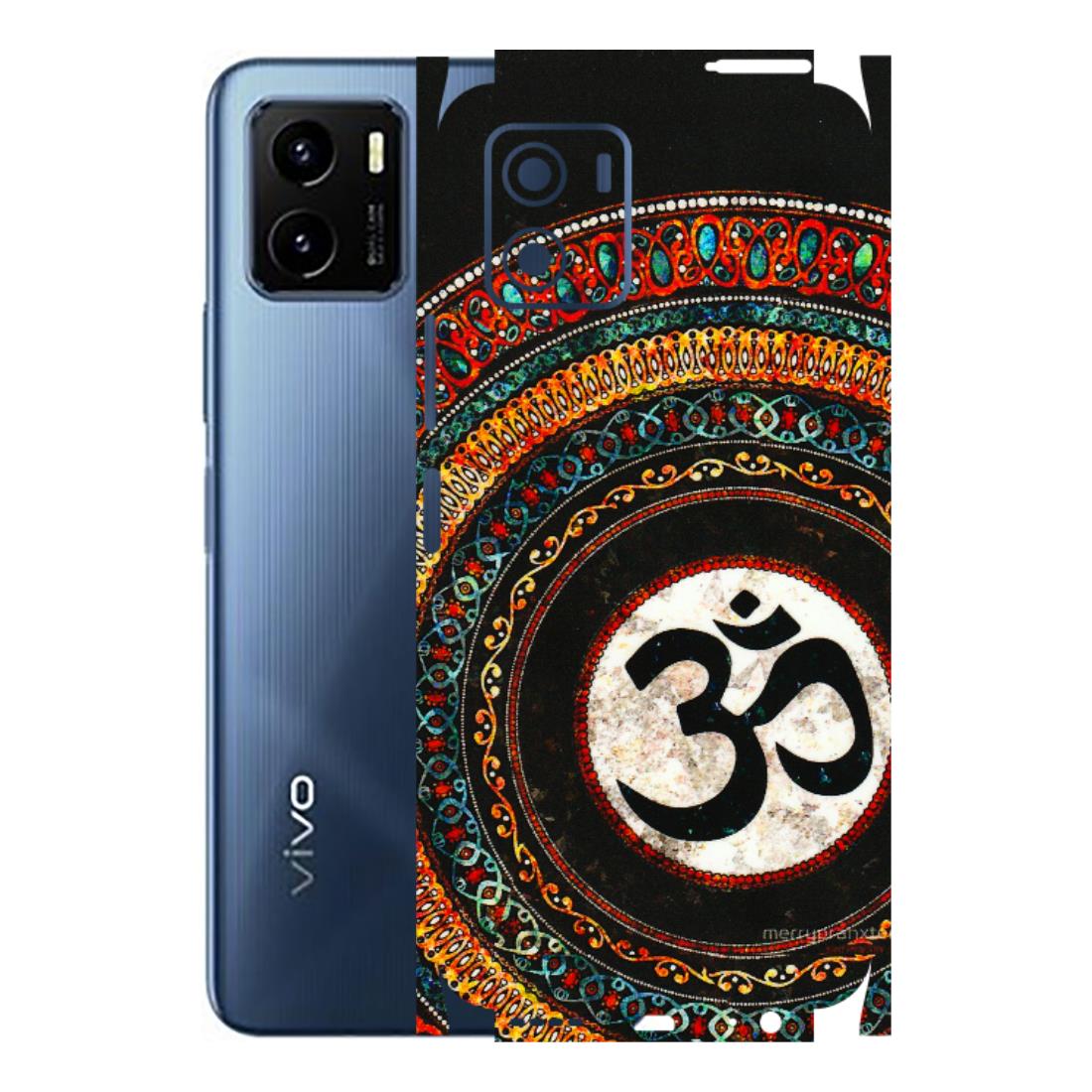 VIVO Y Series Phone Skins (All Models) - Aum Chant Abstract - 3D Embossed Finish (L-42) Vivo Y15S