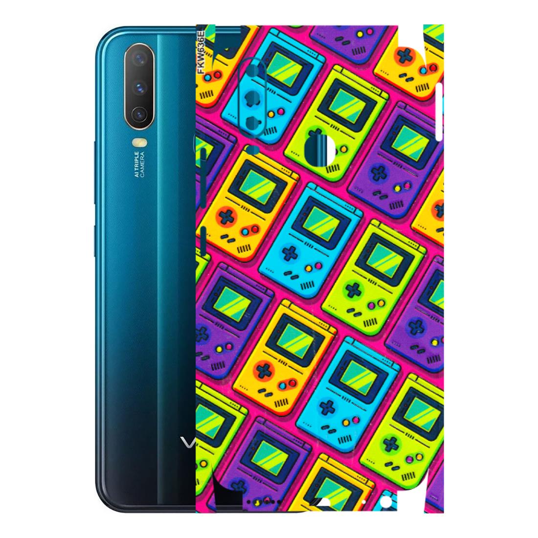 VIVO Y Series Phone Skins (All Models) - Gameboy Colourful - 3D Embossed Finish (L-266) Vivo Y15