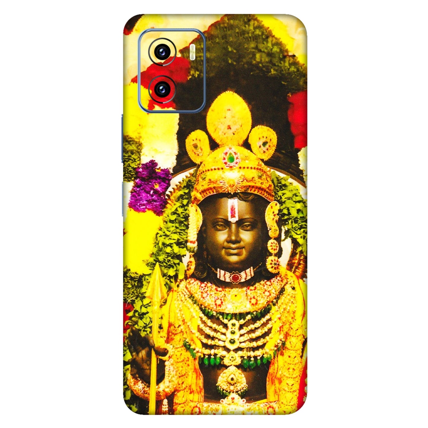 VIVO Y Series Phone Skins (All Models) - Ram Lalla Ayodhya - 3D Embossed Finish (L-103) Vivo Y15C