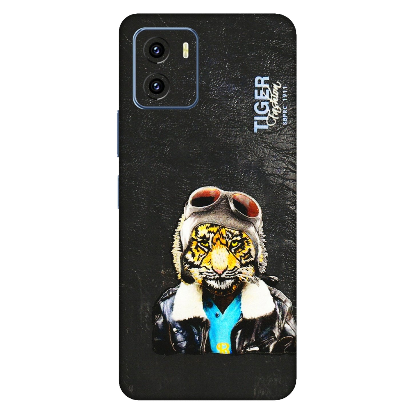 VIVO Y Series Phone Skins (All Models) - Rider Tiger - 3D Embossed Finish (L-113) Vivo Y15C