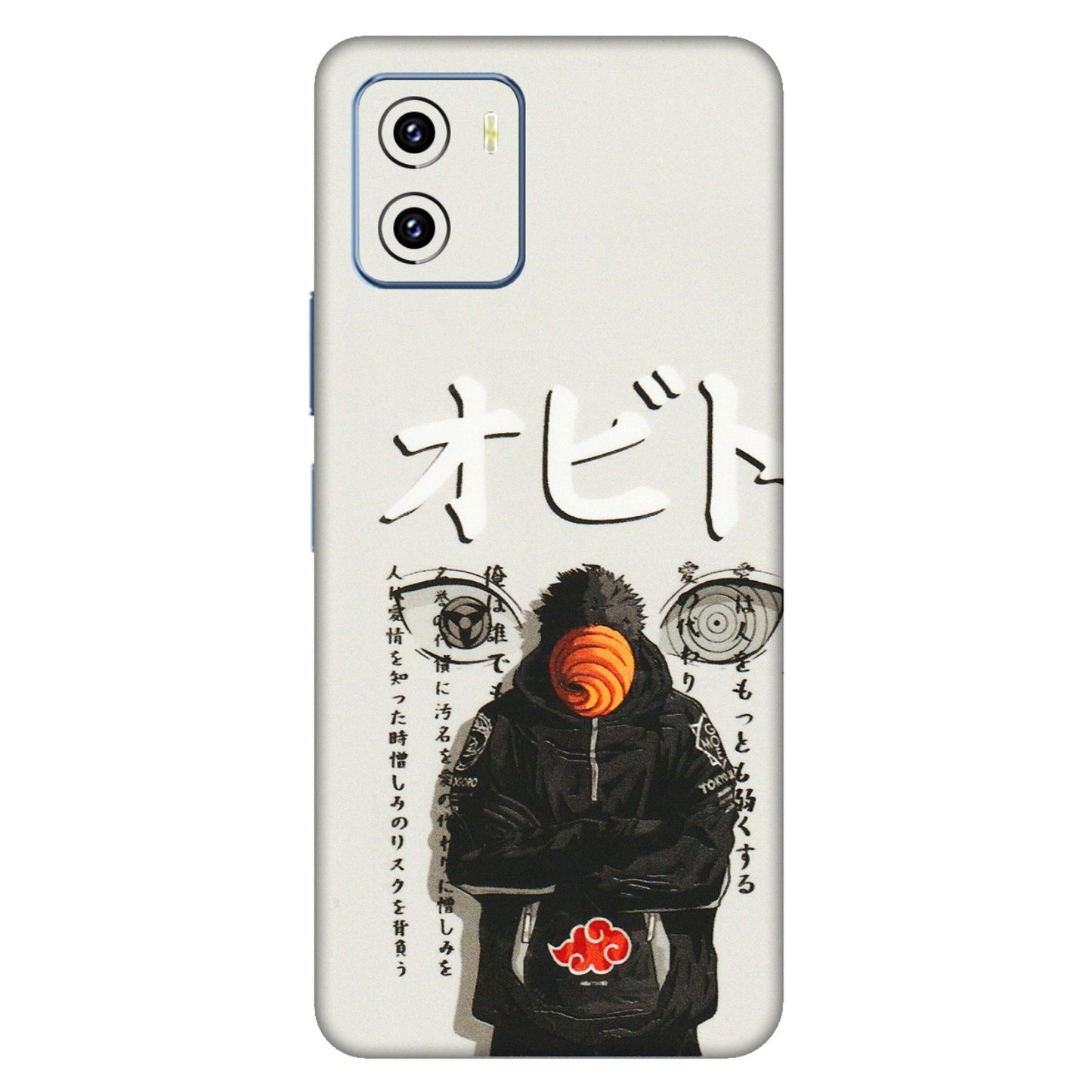 VIVO Y Series Phone Skins (All Models) - Obito Anime Eye - 3D Embossed Finish (L-19) Vivo Y15C