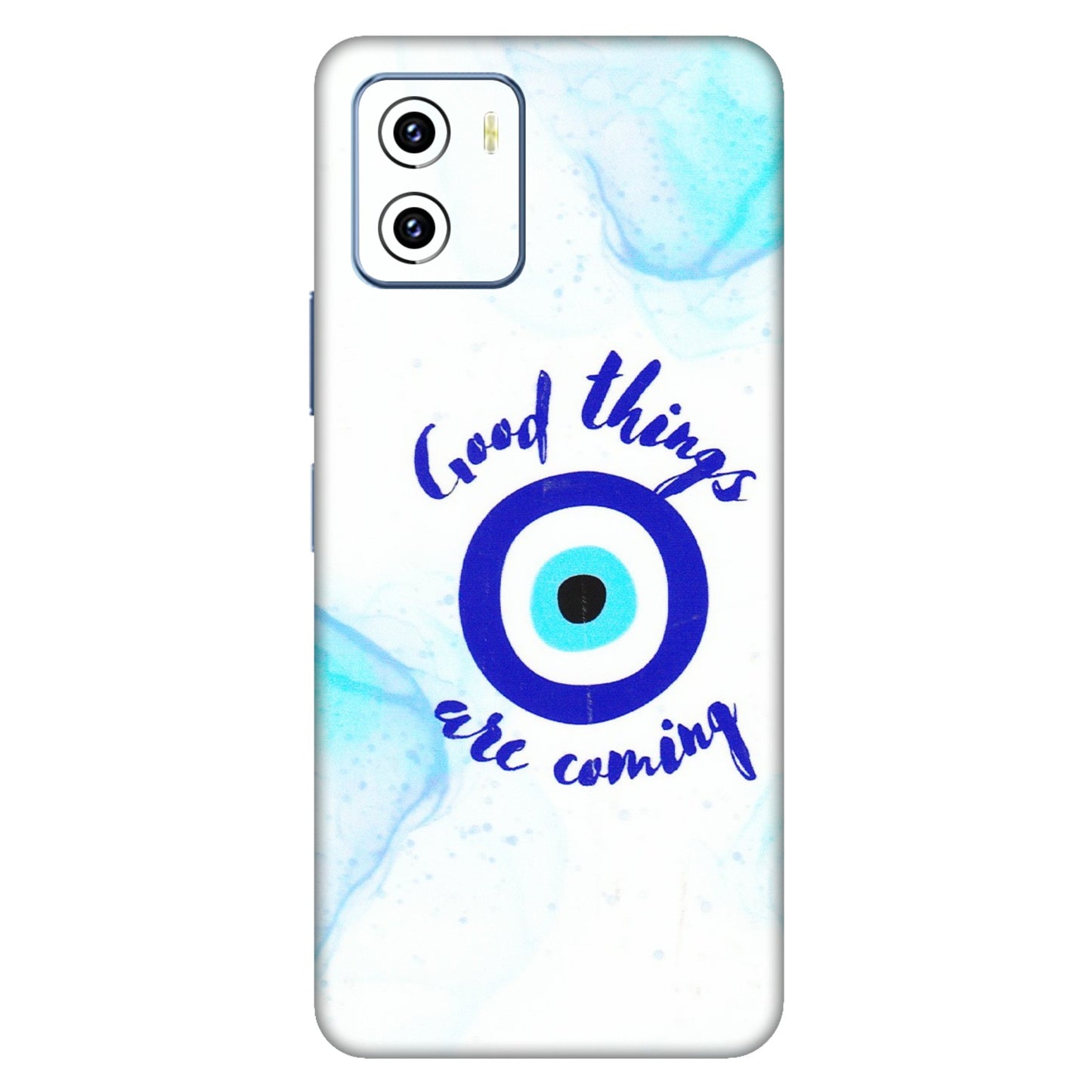 VIVO Y Series Phone Skins (All Models) - Evil Eye Good Things Are Coming - 3D Embossed Finish (L-322) Vivo Y15C