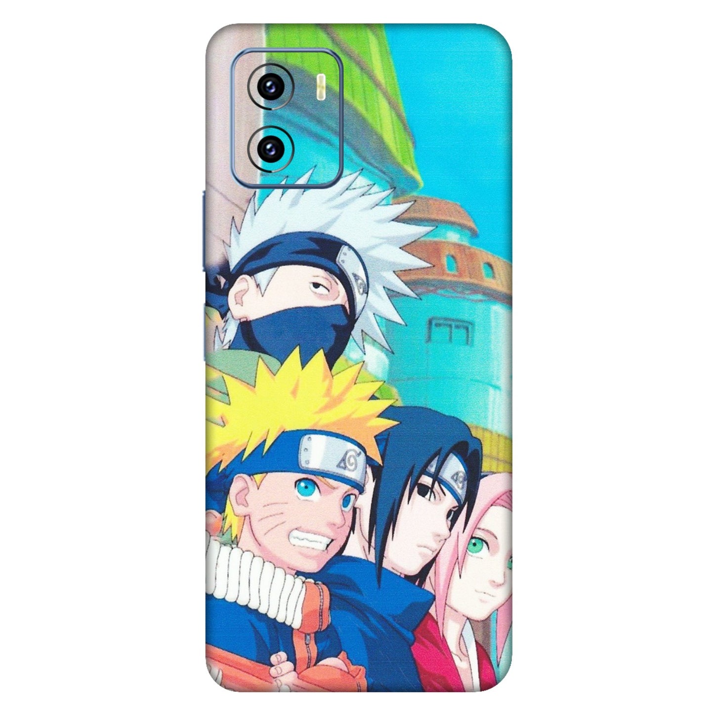 VIVO Y Series Phone Skins (All Models) - Team Minato And Kakashi - Matte Finish (M-101) Vivo Y15C
