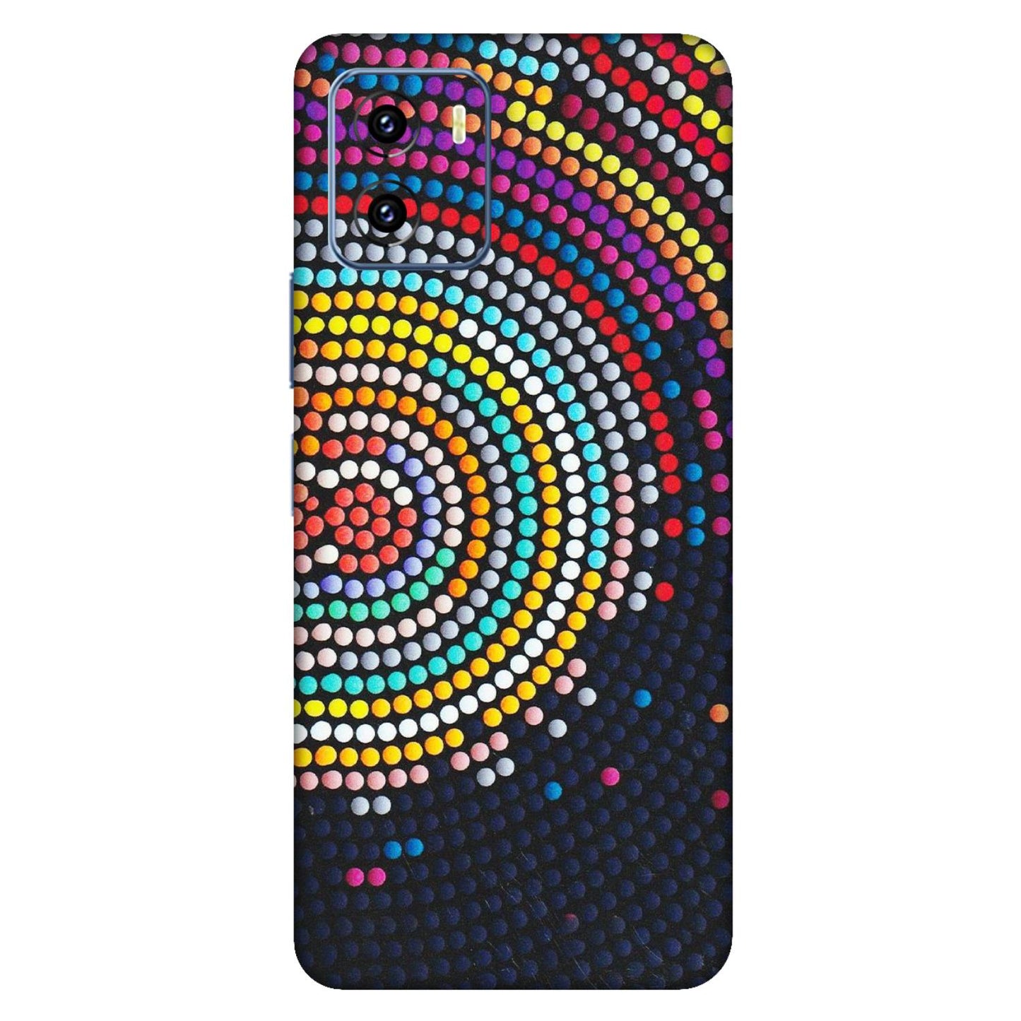 VIVO Y Series Phone Skins (All Models) - Rainbow Dot Mandala - Matte Finish (M-97) Vivo Y15C
