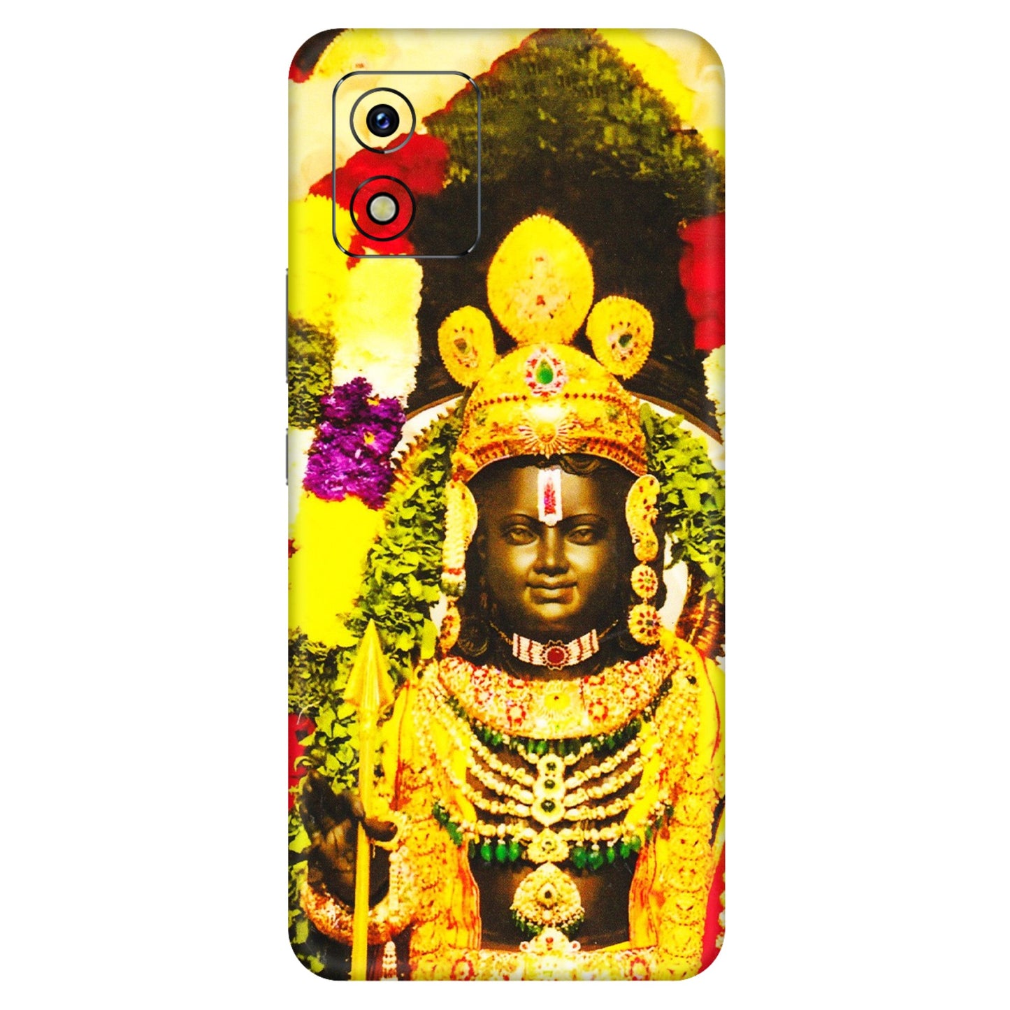VIVO Y Series Phone Skins (All Models) - Ram Lalla Ayodhya - 3D Embossed Finish (L-103) Vivo Y15S