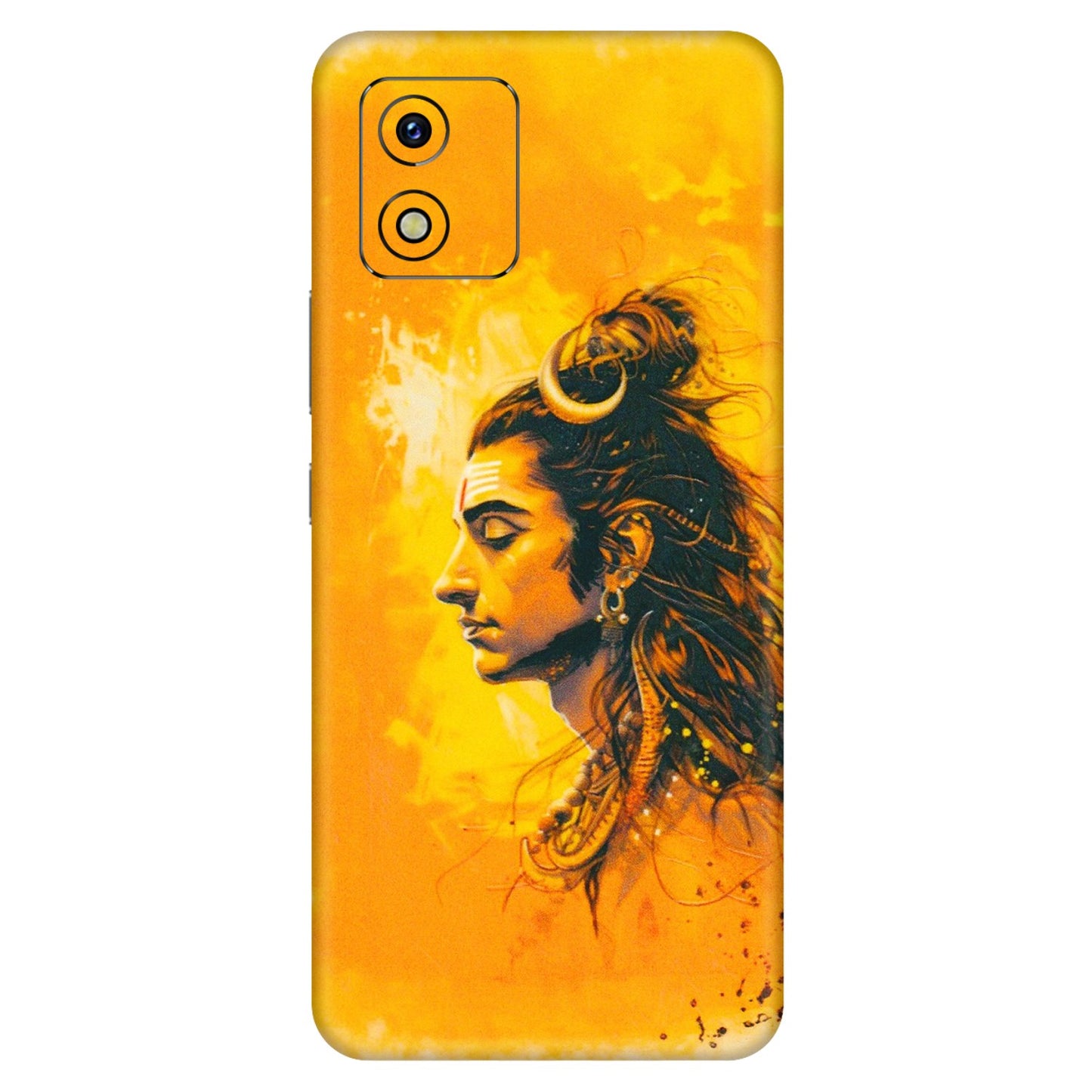 VIVO Y Series Phone Skins (All Models) - Shiv Shakti - 3D Embossed Finish (L-14) Vivo Y15S