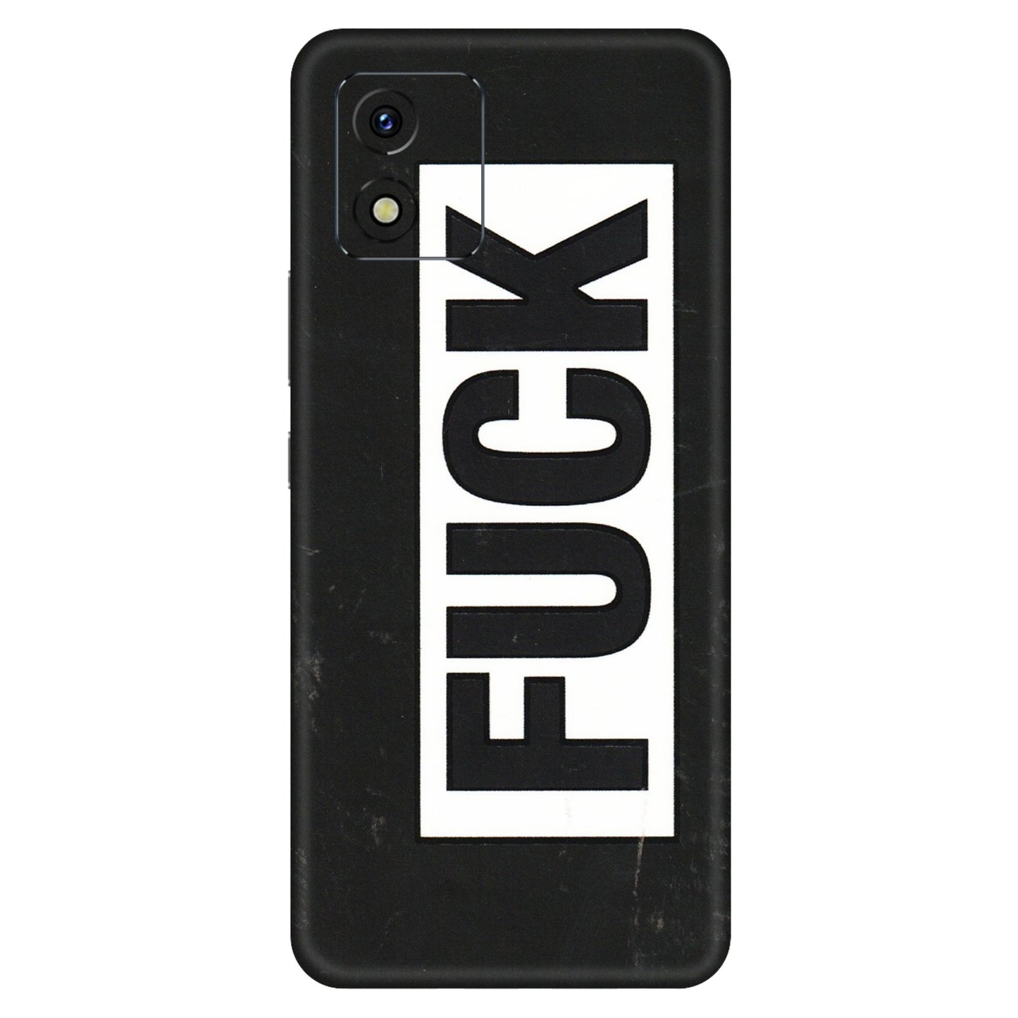 VIVO Y Series Phone Skins (All Models) - The F Word - 3D Embossed Finish (L-255) Vivo Y15S