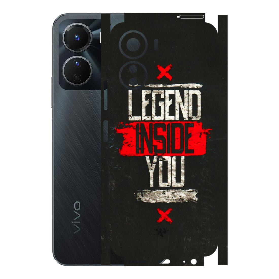 VIVO Y Series Phone Skins (All Models) - Legend Inside You - 3D Embossed Finish (L-186) Vivo Y16