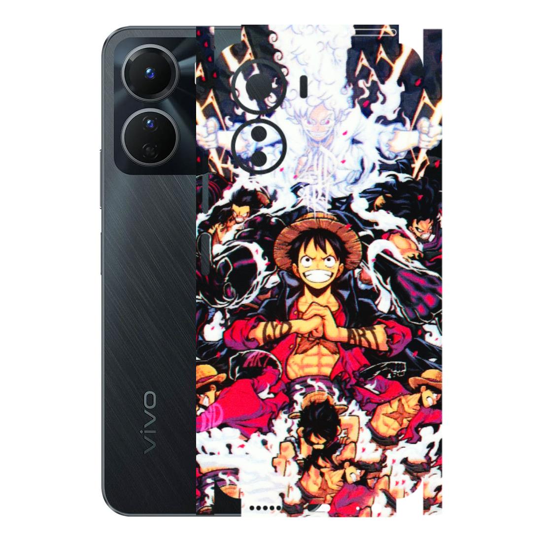 VIVO Y Series Phone Skins (All Models) - Luffy Anime Character - 3D Embossed Finish (L-203) Vivo Y16