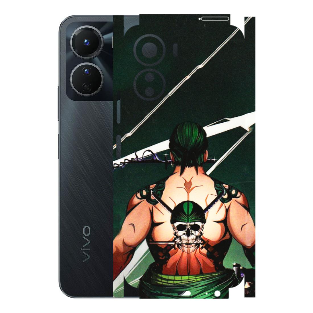 VIVO Y Series Phone Skins (All Models) - Zoro Anime - 3D Embossed Finish (L-23) Vivo Y16