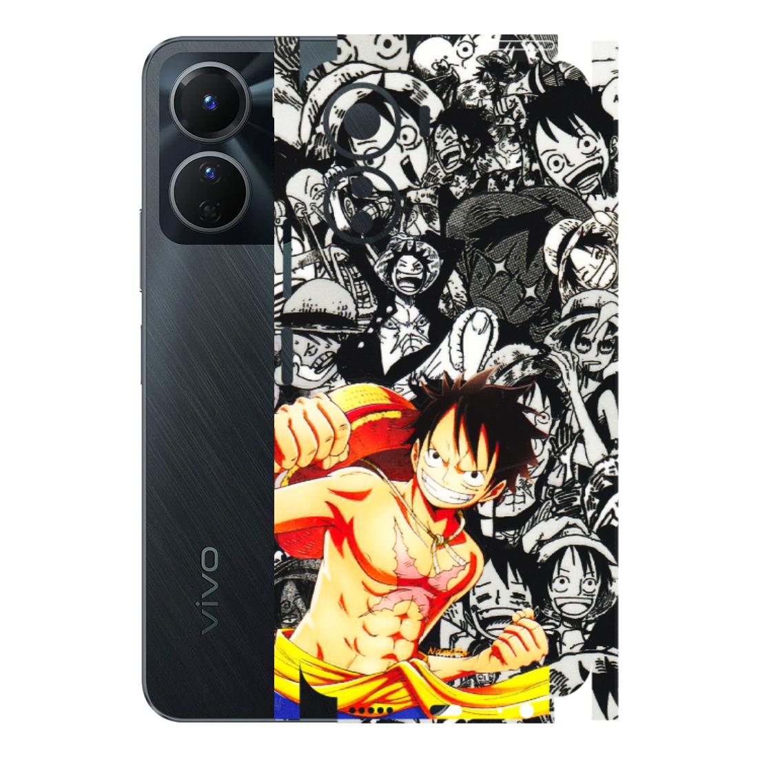 VIVO Y Series Phone Skins (All Models) - Anime Comics Games Doodles - 3D Embossed Finish (L-27) Vivo Y16