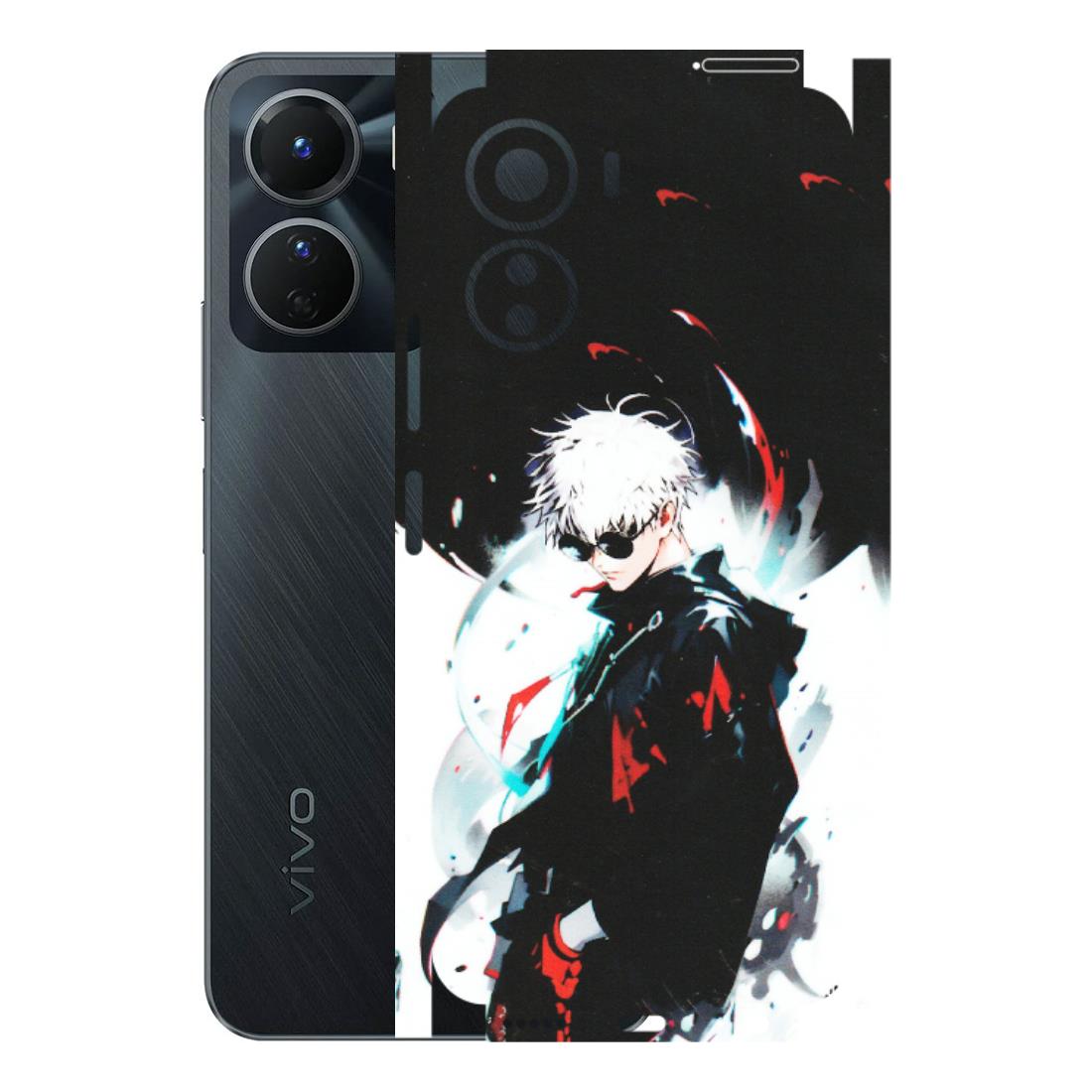 VIVO Y Series Phone Skins (All Models) - Gojo Powerful Charater Kaisen Anime - Matte Finish (M-144) Vivo Y16