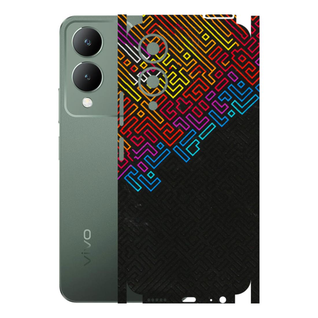 VIVO Y Series Phone Skins (All Models) - Dotme Pattern Art - 3D Embossed Finish (L-121) Vivo Y17S