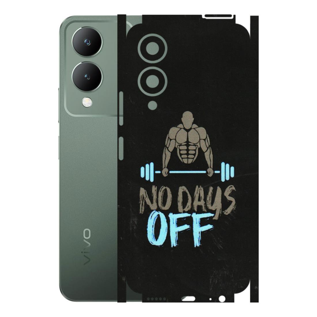 VIVO Y Series Phone Skins (All Models) - Gym Lover - 3D Embossed Finish (L-127) Vivo Y17S