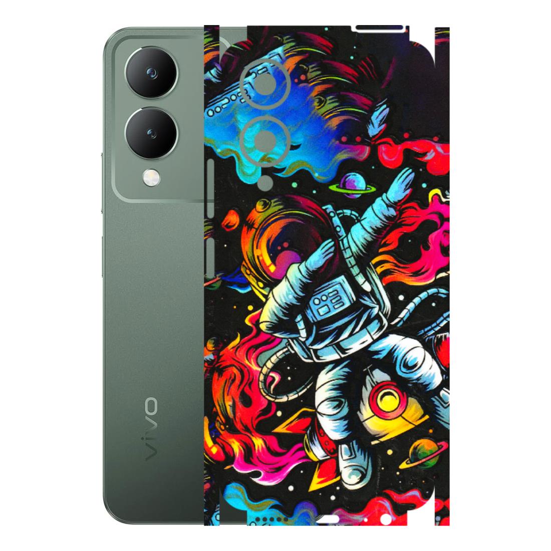 VIVO Y Series Phone Skins (All Models) - Astronaut Dope - 3D Embossed Finish (L-191) Vivo Y17S
