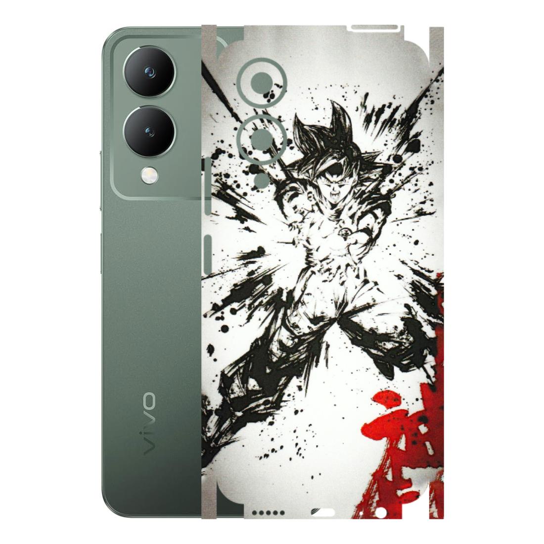 VIVO Y Series Phone Skins (All Models) - DBZ - 3D Embossed Finish (L-206) Vivo Y17S