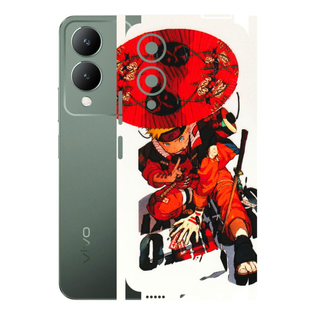VIVO Y Series Phone Skins (All Models) - Naruto - 3D Embossed Finish (L-208) Vivo Y17S