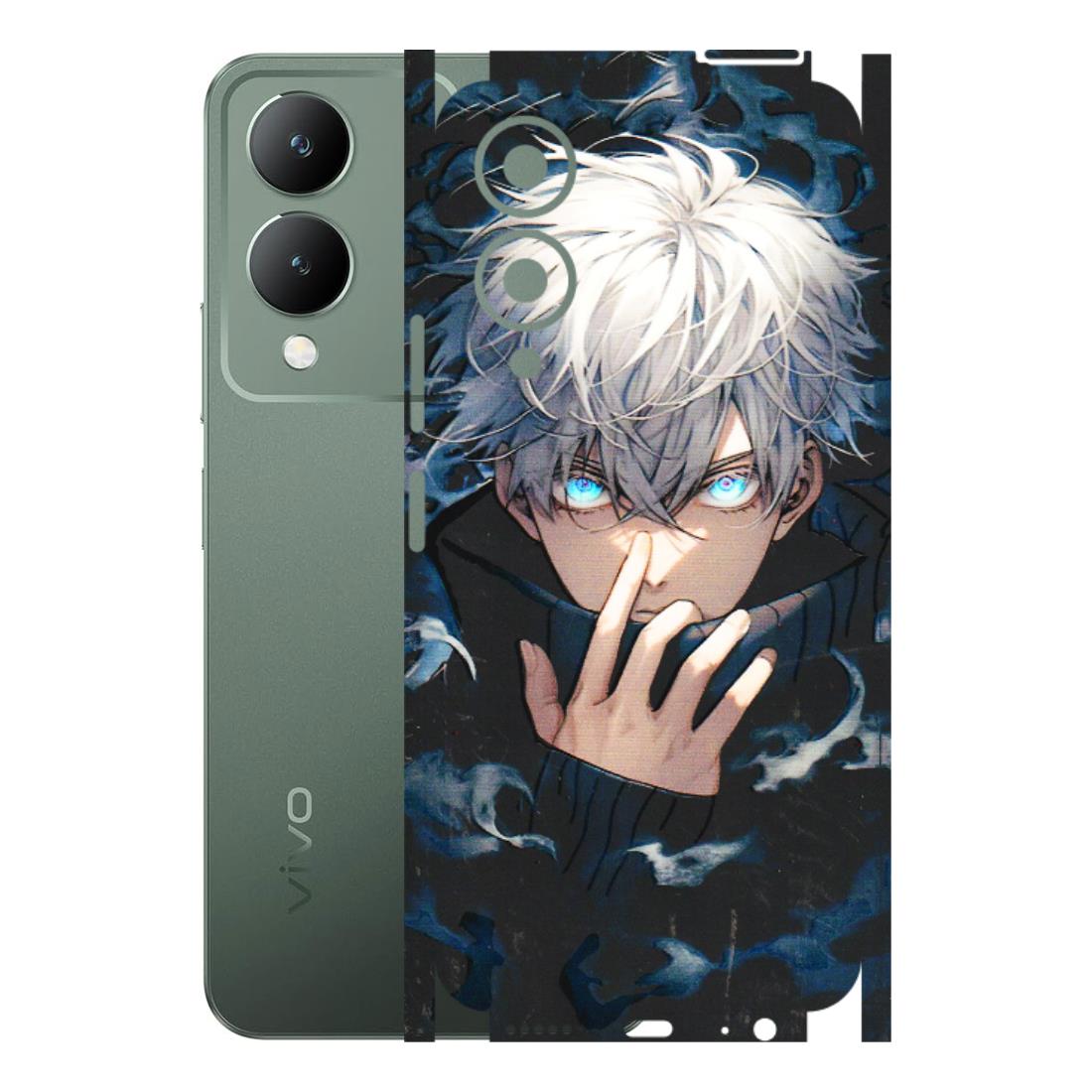 VIVO Y Series Phone Skins (All Models) - New Jujutsu Kaisen Anime - 3D Embossed Finish (L-313) Vivo Y17S