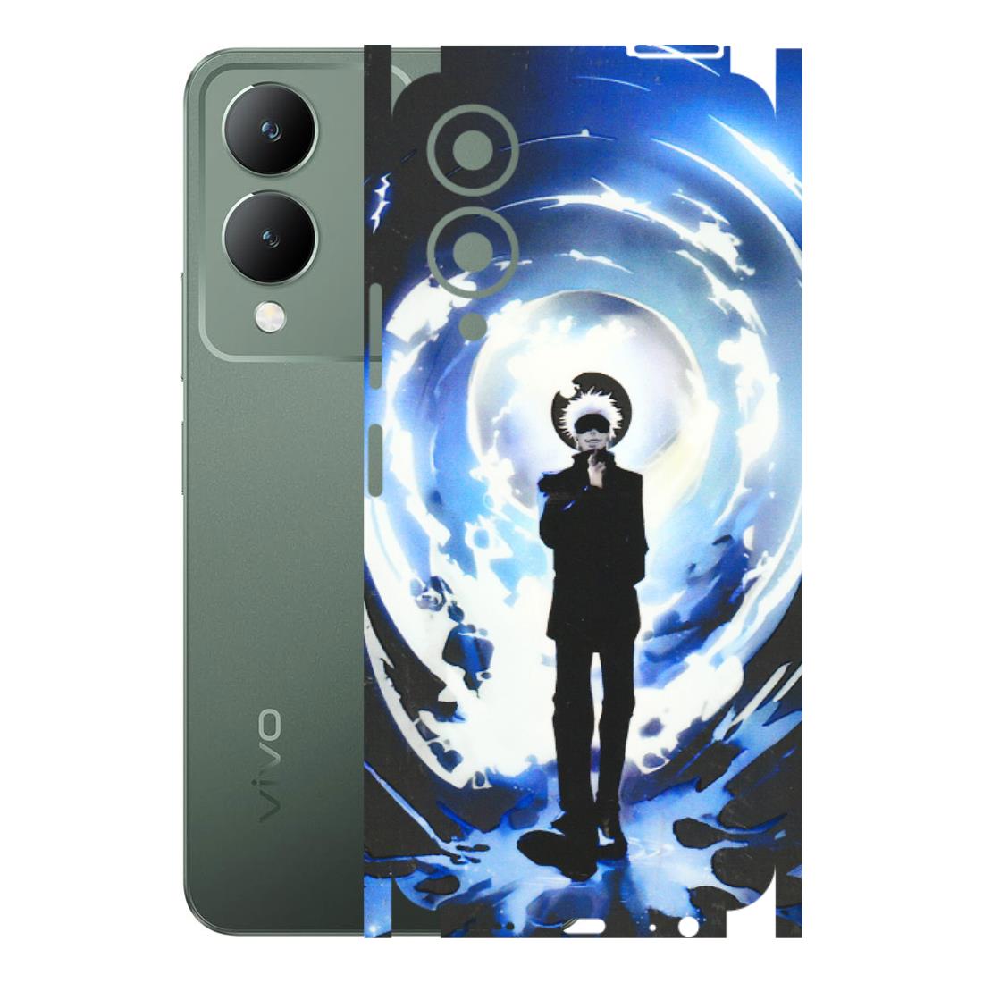 VIVO Y Series Phone Skins (All Models) - Jujustu Kaisen Anime Manga - 3D Embossed Finish (L-317) Vivo Y17S