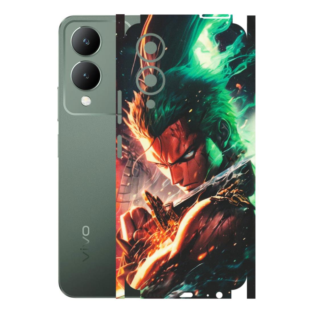 VIVO Y Series Phone Skins (All Models) - Anime Gojo Sword - Matte Finish (M-32) Vivo Y17S