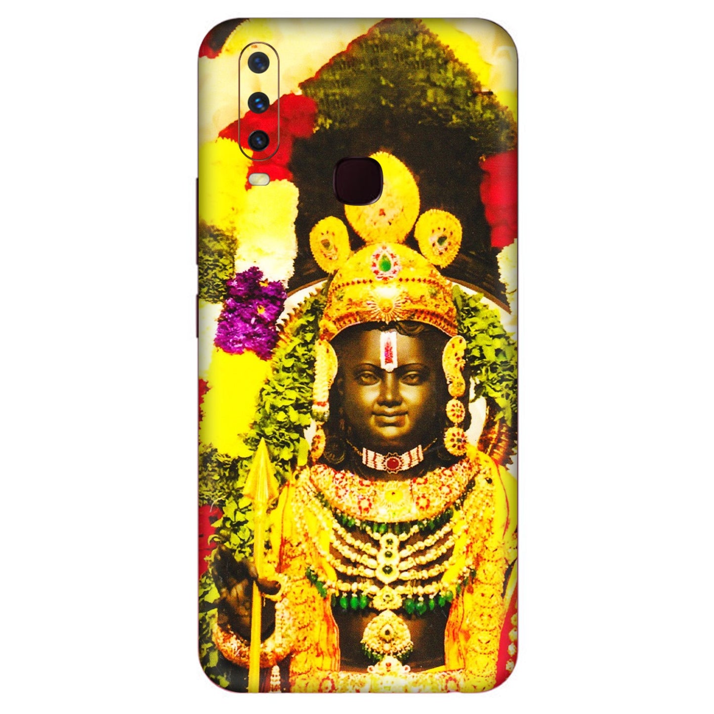 VIVO Y Series Phone Skins (All Models) - Ram Lalla Ayodhya - 3D Embossed Finish (L-103) Vivo Y17
