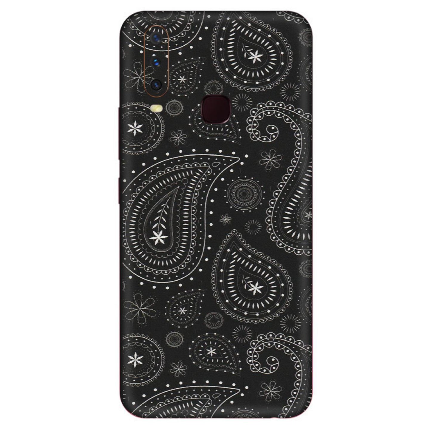 VIVO Y Series Phone Skins (All Models) - Black Sober Kerry - Matte Finish (M-37) Vivo Y17