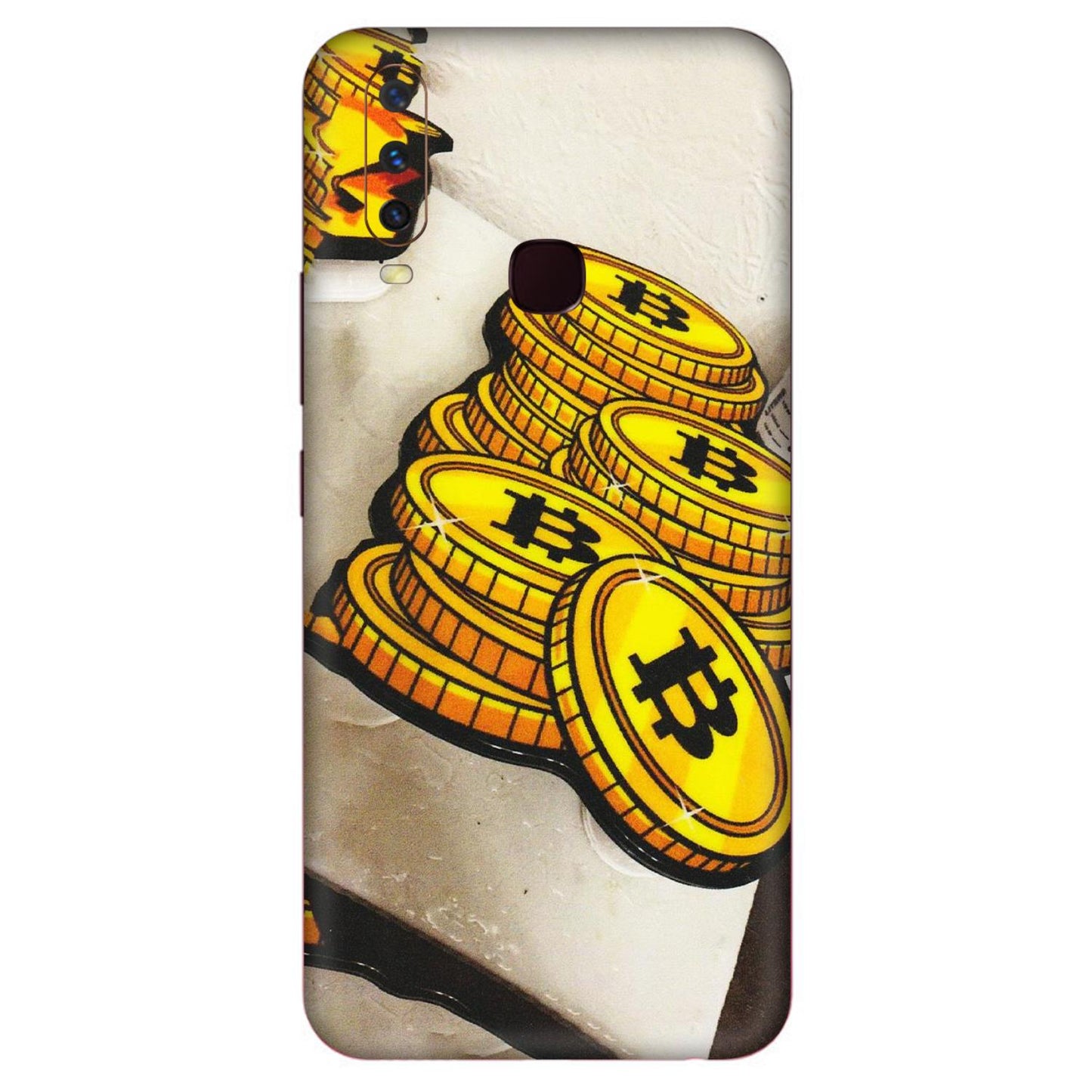 VIVO Y Series Phone Skins (All Models) - Billionaire Bitcoin Collection - Matte Finish (M-92) Vivo Y17