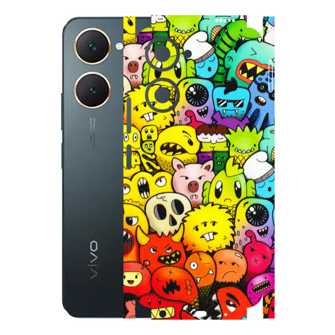VIVO Y Series Phone Skins (All Models) - Angry Funkies - 3D Embossed Finish (L-169) Vivo Y18