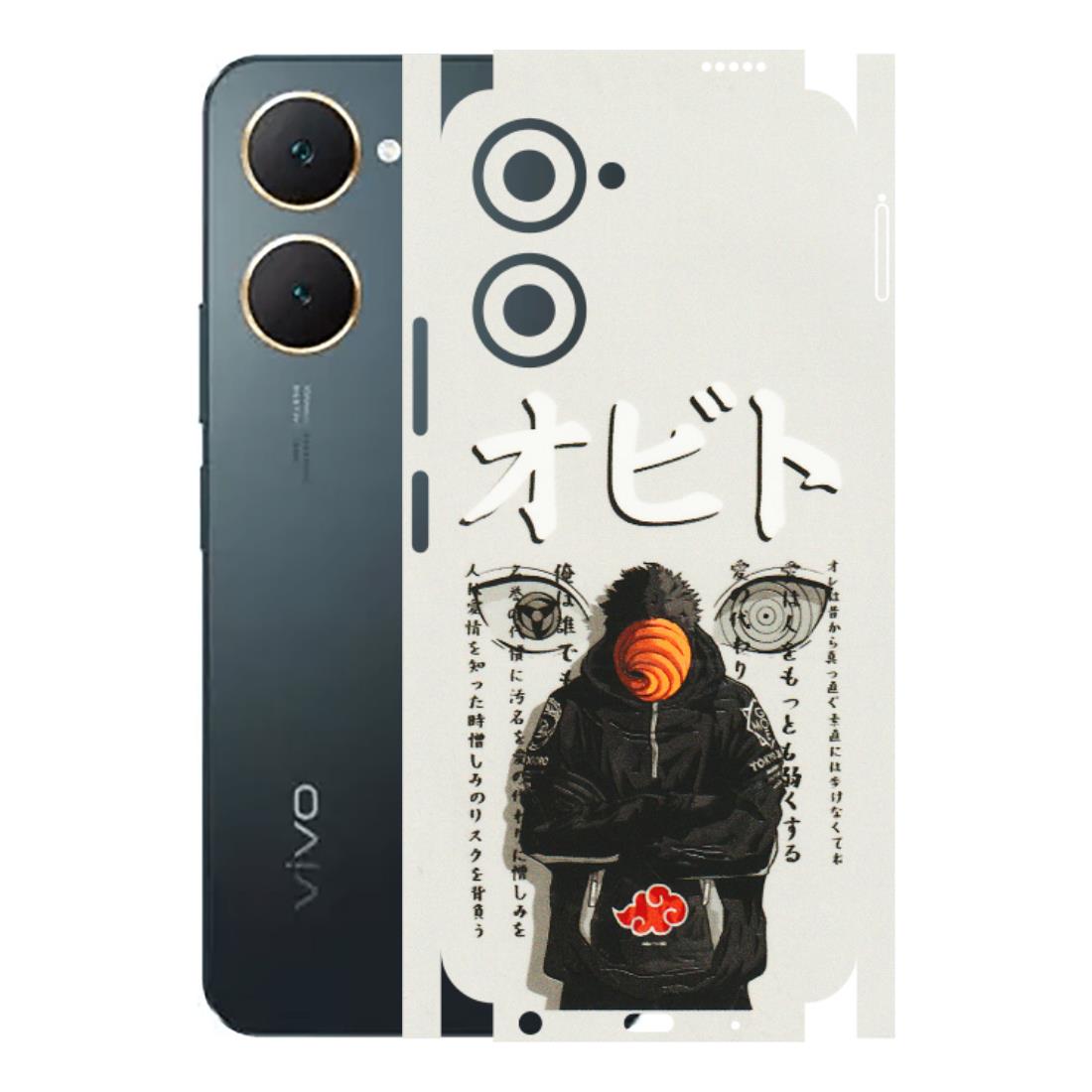 VIVO Y Series Phone Skins (All Models) - Obito Anime Eye - 3D Embossed Finish (L-19) Vivo Y18